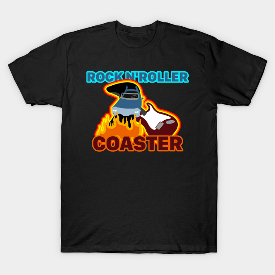 Rock 'n' Roller Coaster (with text) - Disneyland - T-Shirt