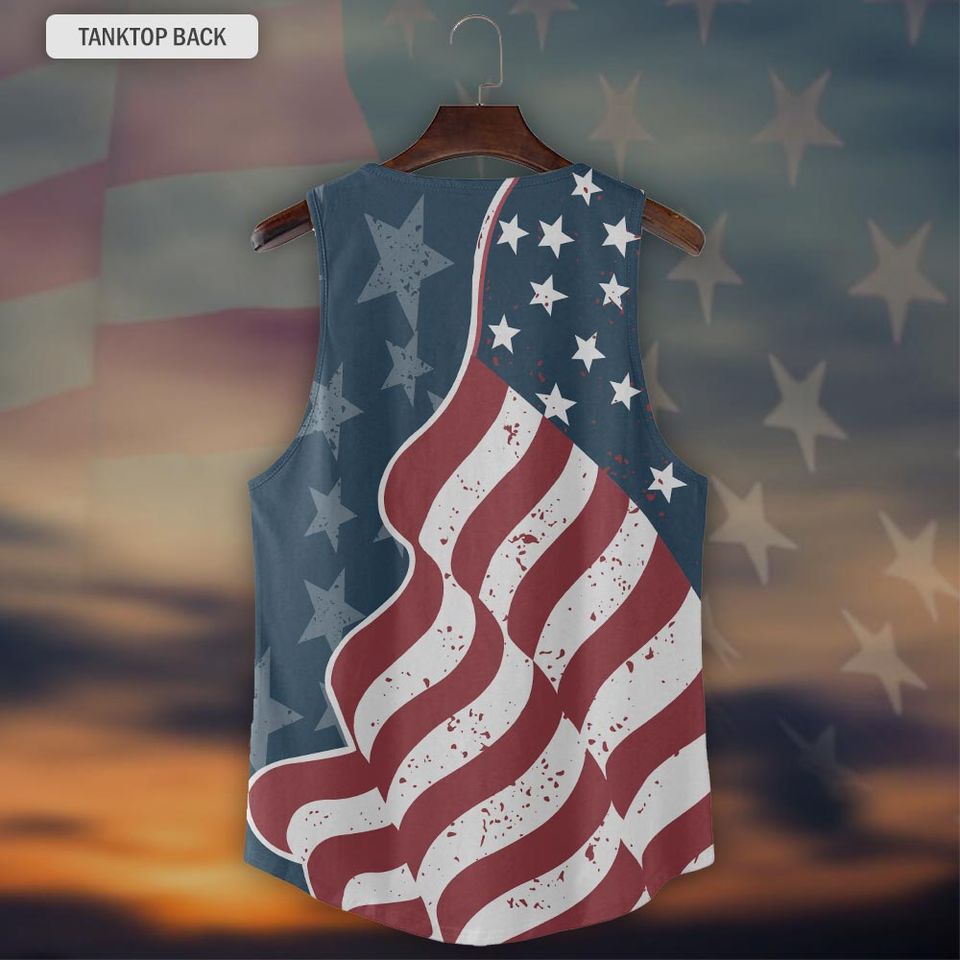 Customized We The People 3D Tank Top