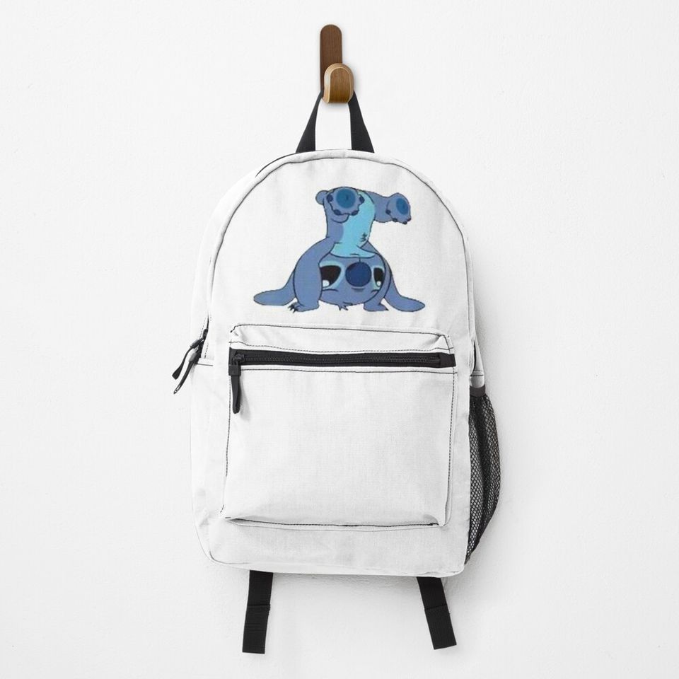 Stitch doing a handstand Backpack, stitch school bags