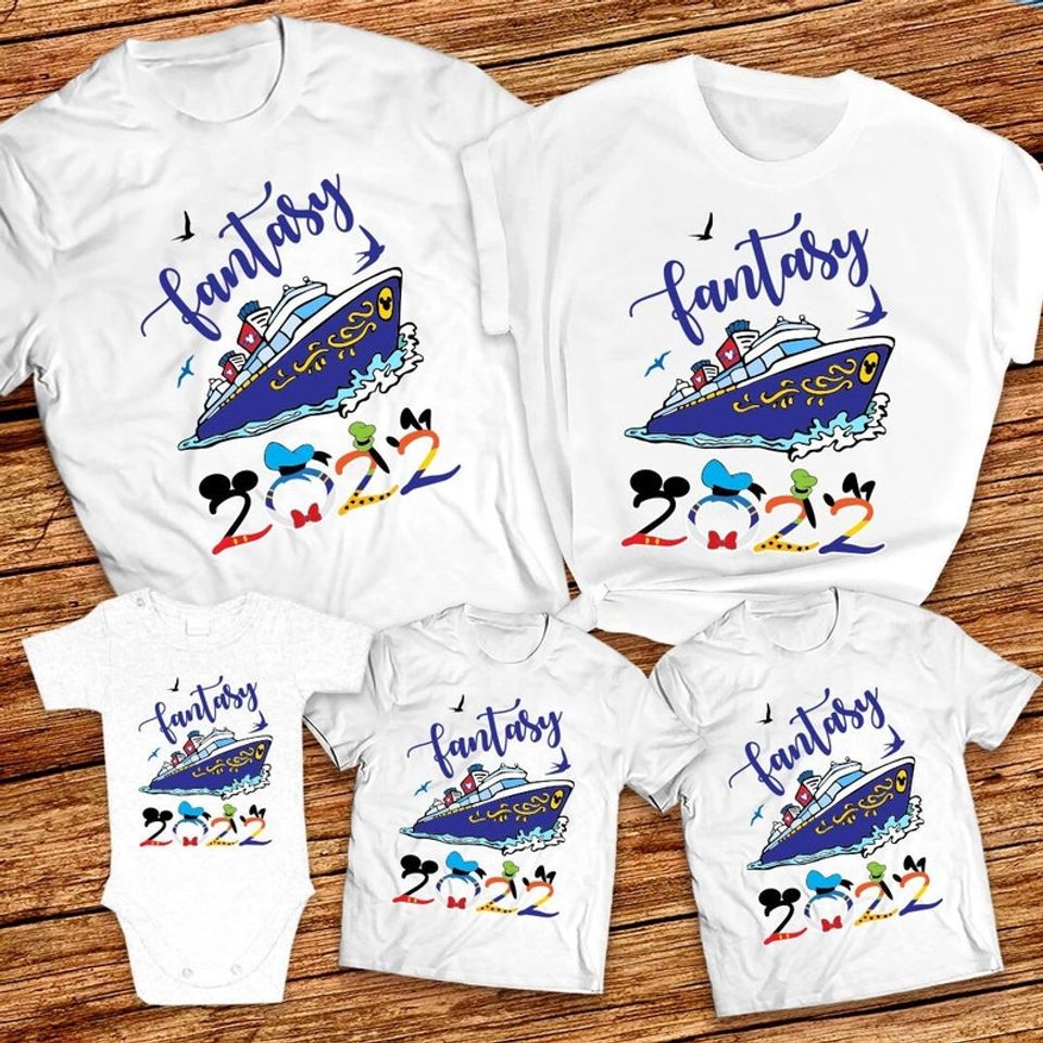 Disney Fantasy Cruise Family 2022 T-Shirt