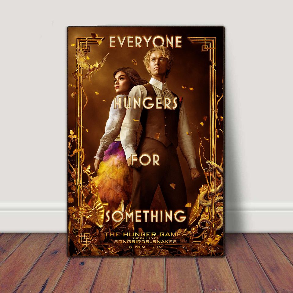 The Hunger Games Poster: The Ballad of Songbirds and Snakes 2023