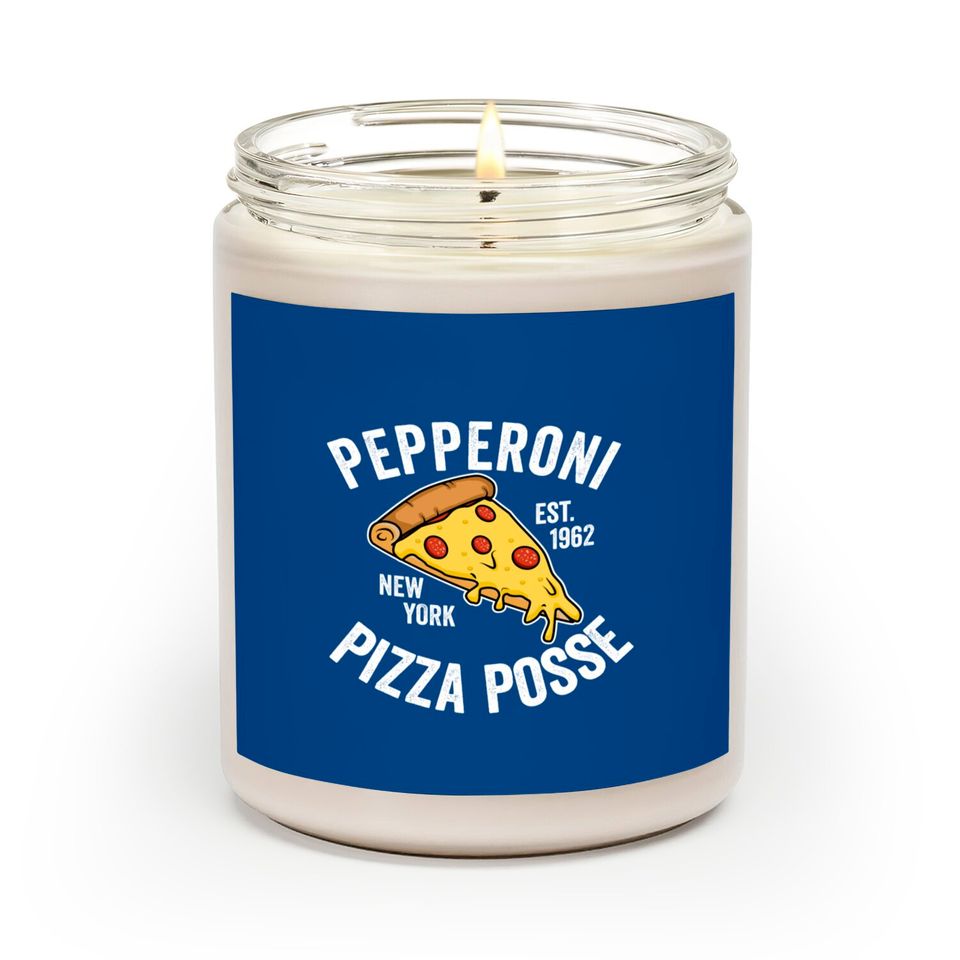 Pepperoni Pizza Posse Scented Candles