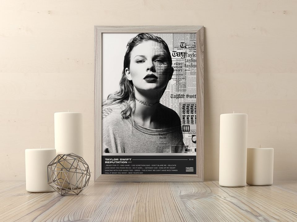 Taylor Reputation Album Poster