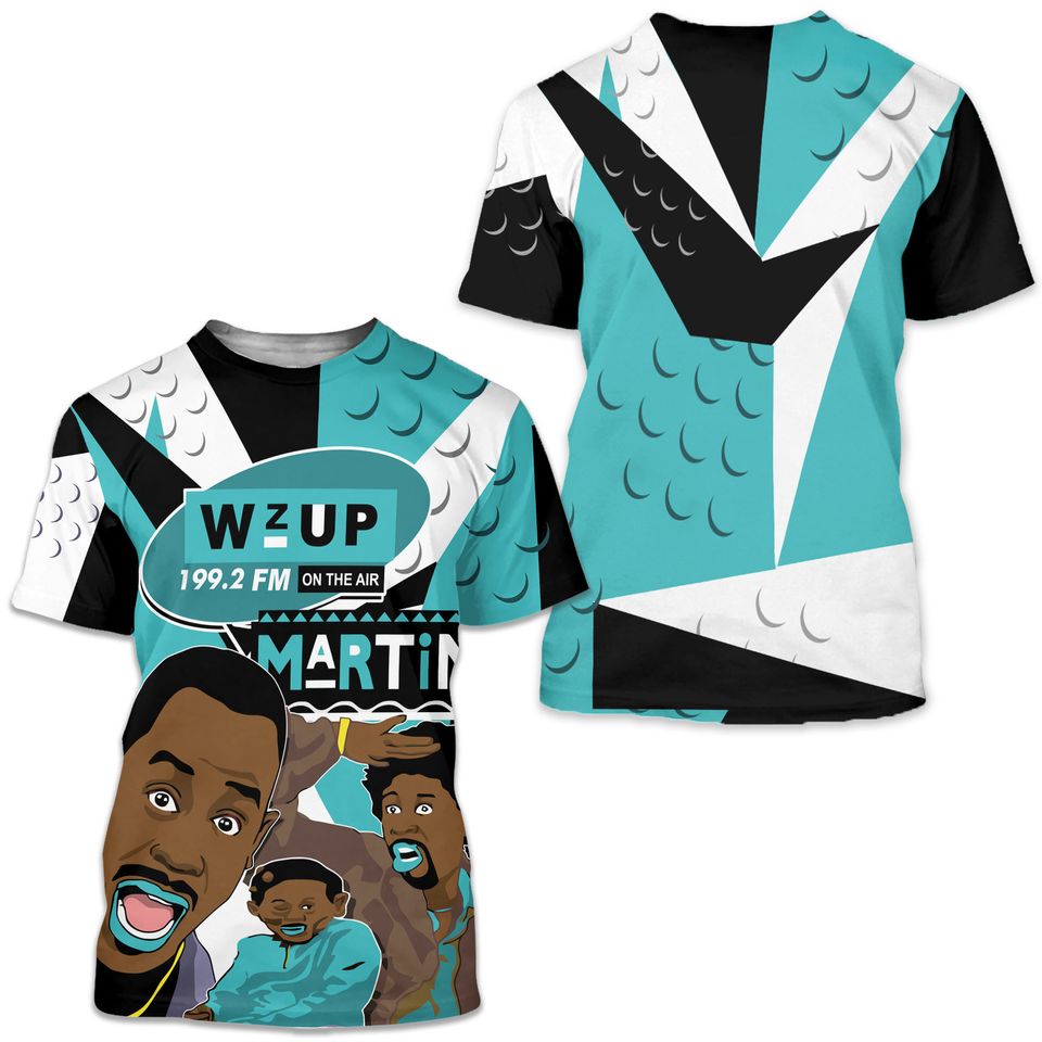 Shirt To Match Air Griffey Max 1 Aquamarine - Martin Tv 90s Melanin Got Em