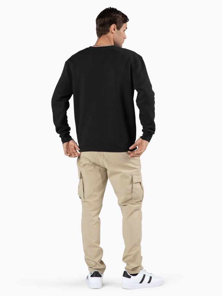 Minimal Solar System Pullover Sweatshirt