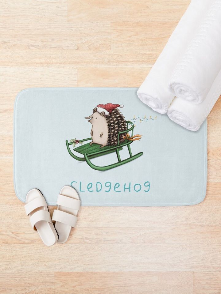 Sledgehog Bath Mat