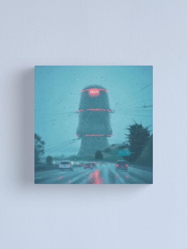 The Electric State / Raindrops Canvas Print
