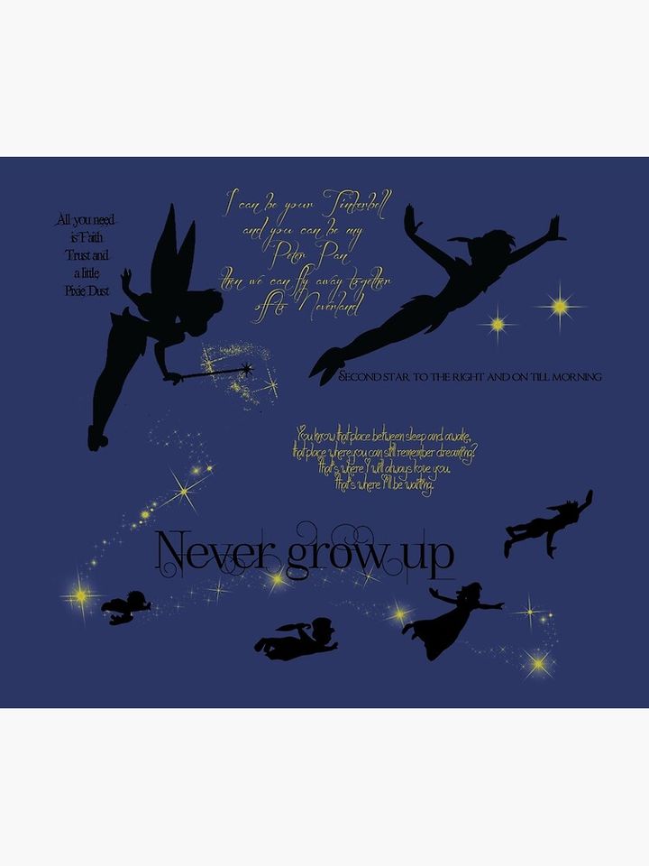 Neverland Throw Blanket