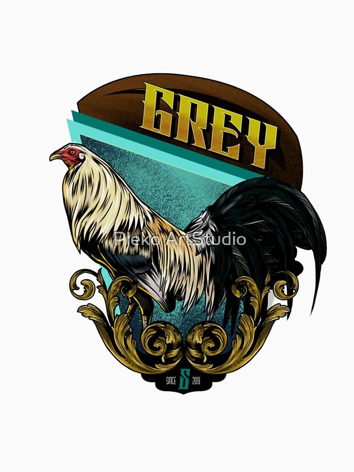 Grey Gamecock Premium T-Shirt, Gift for Fan