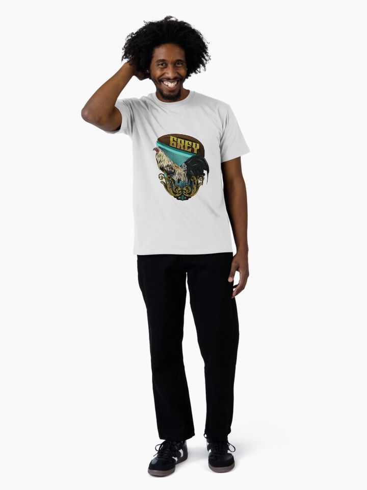 Grey Gamecock Premium T-Shirt, Gift for Fan