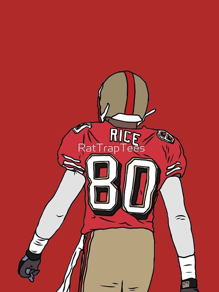 Jerry Rice Back-To iPhone Case