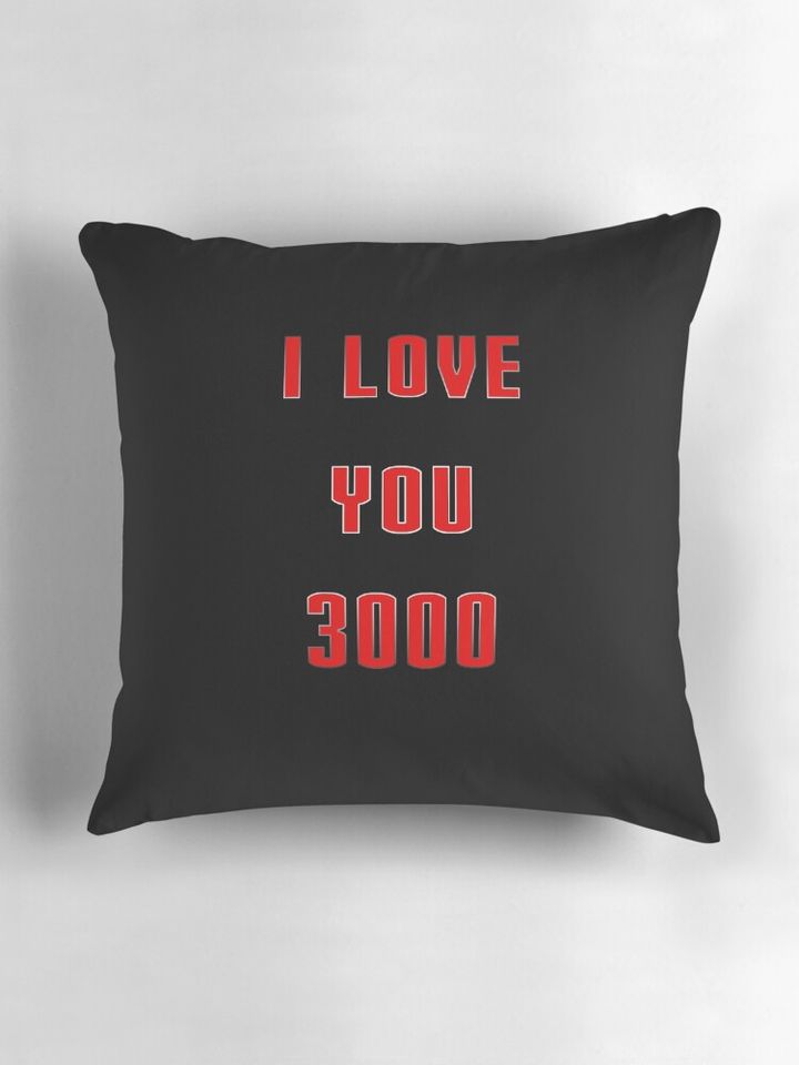I love you 3000 Pillow