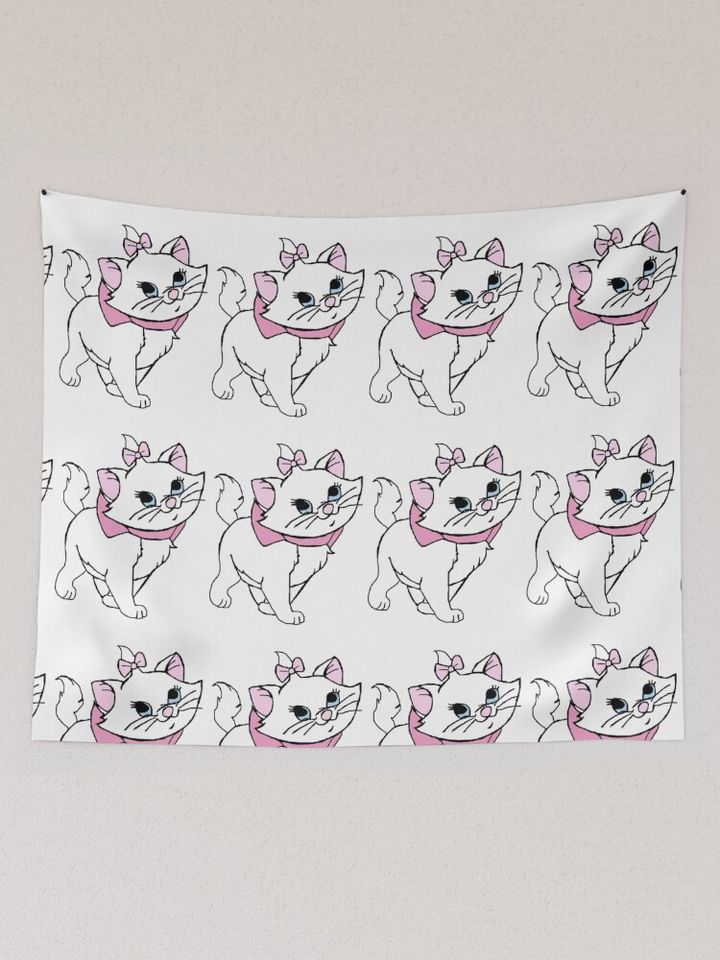 Marie Disney The Aristocats Tapestry