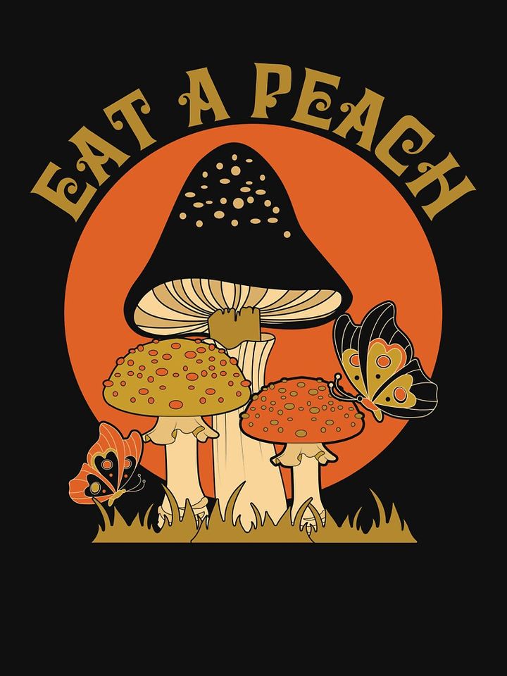 Eat a Peach Racerback Tank Top
