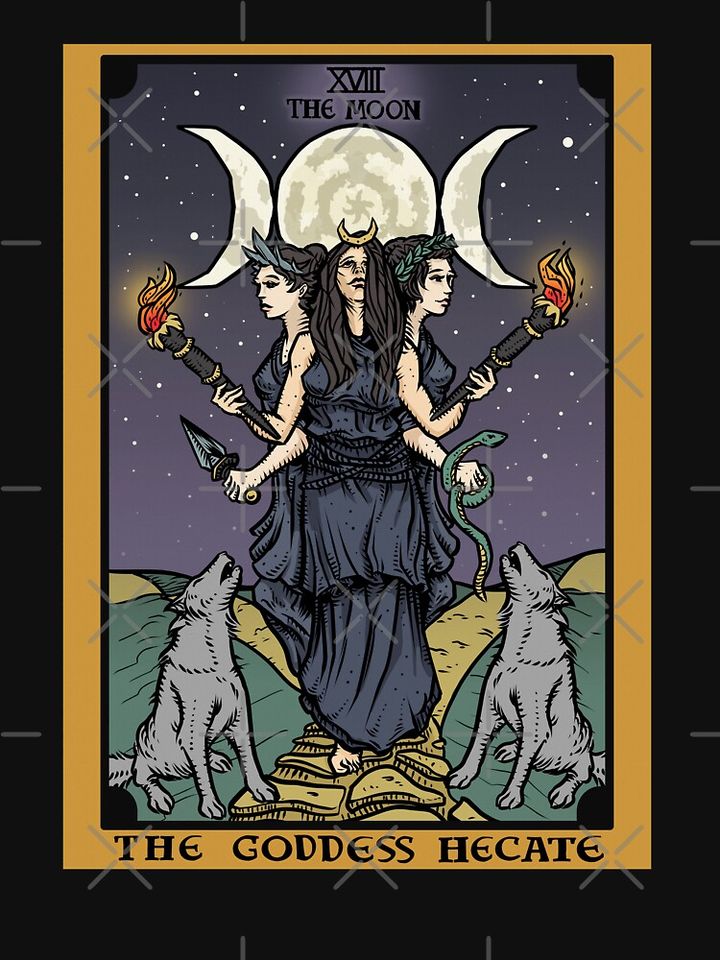 Hecate Triple Moon Goddess of Witchcraft