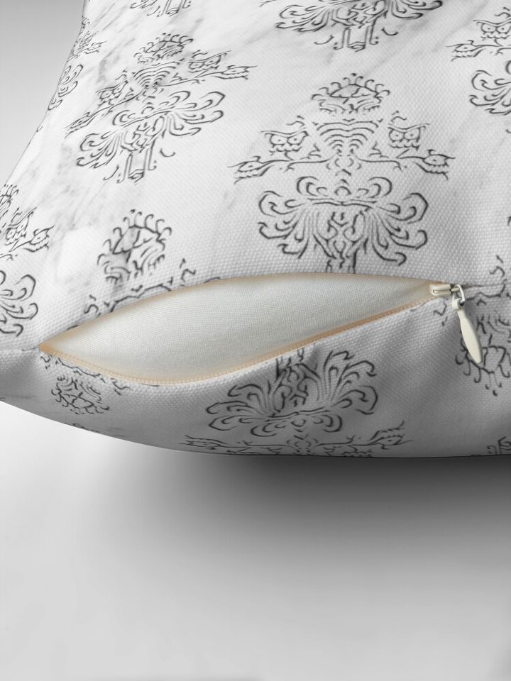 Haunted Mansion Marble Carving Pillow