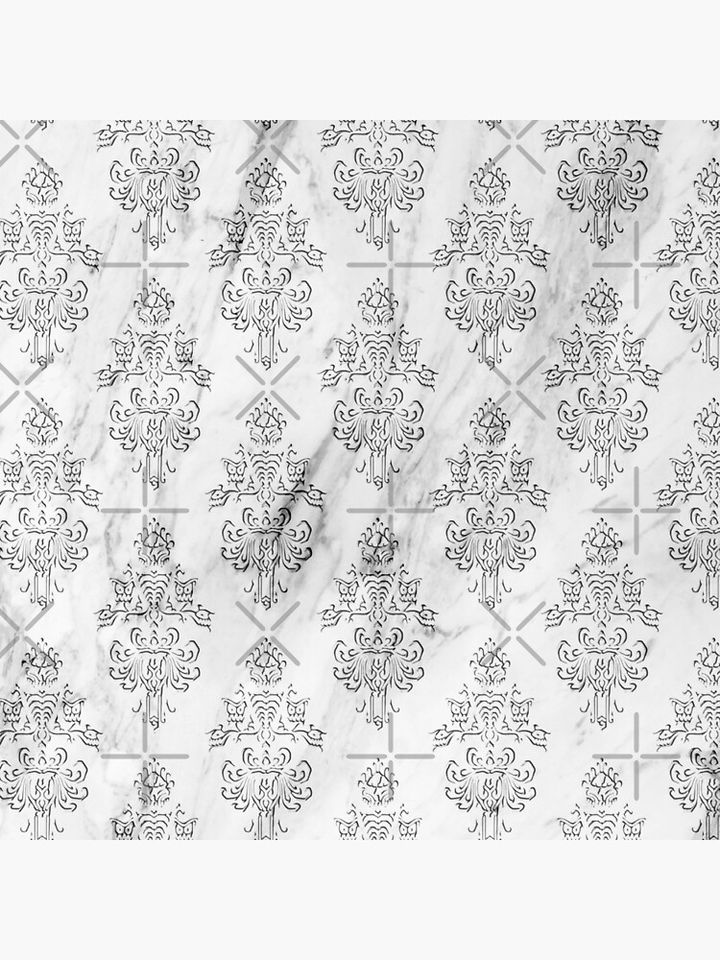 Haunted Mansion Marble Carving Pillow