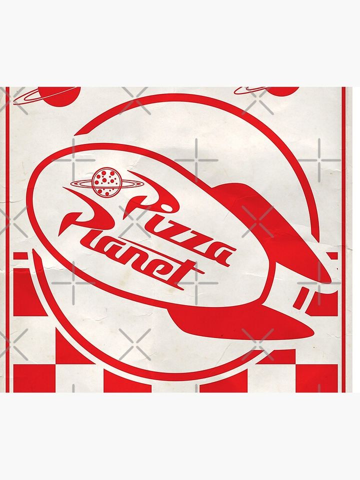 Pizza Planet Throw Blanket