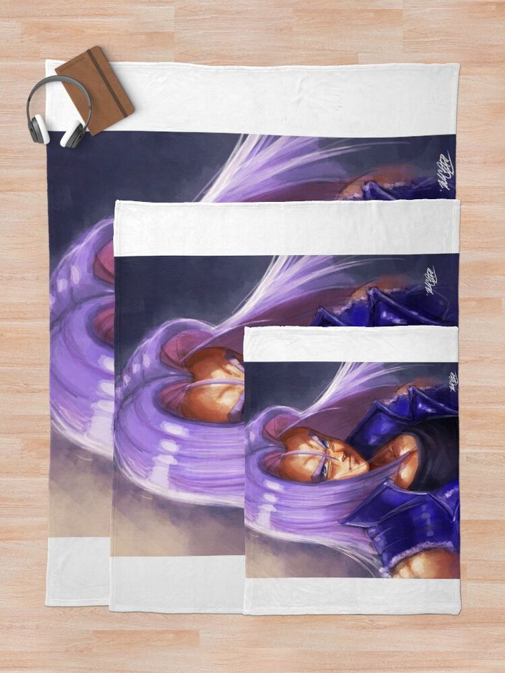Future Trunks- bust Throw Blanket, Gift for Fan, for All Age