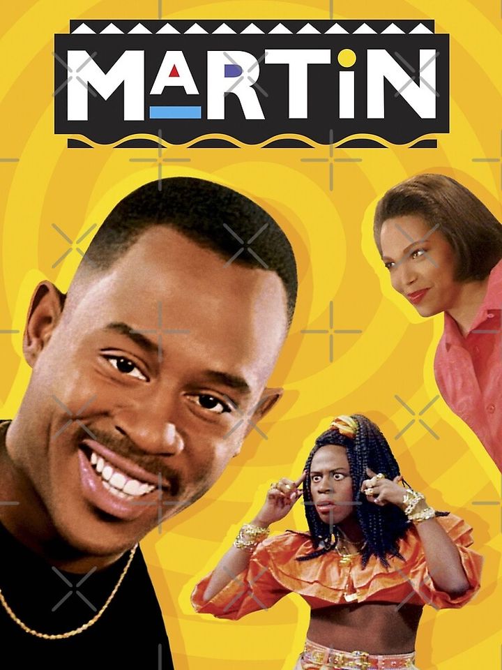 Martin 90s TV Show and Series Premium Matte Vertical Poster