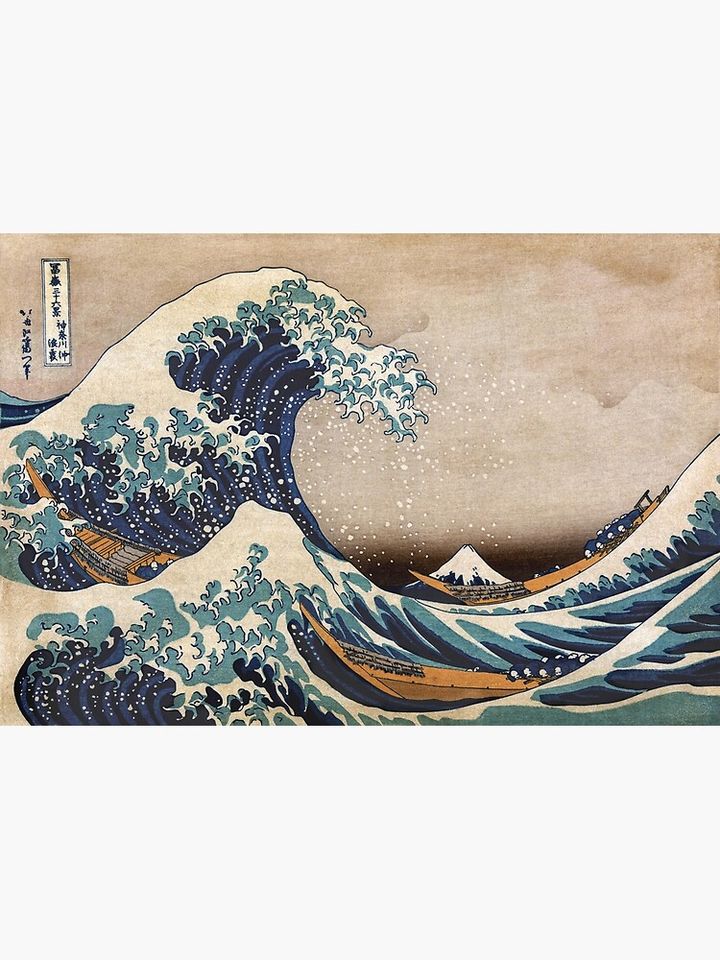 The Great Wave off Kanagawa Canvas Print