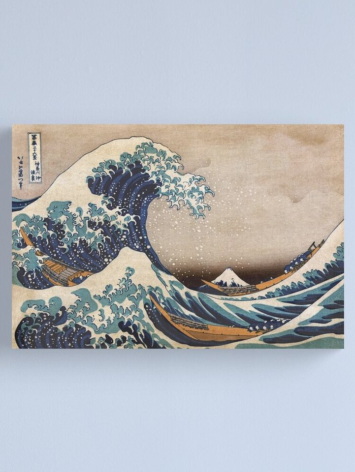 The Great Wave off Kanagawa Canvas Print