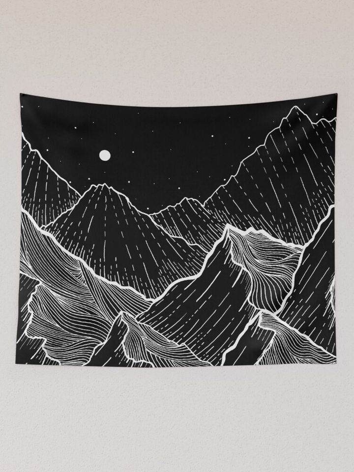 Sea Mountains Tapestry