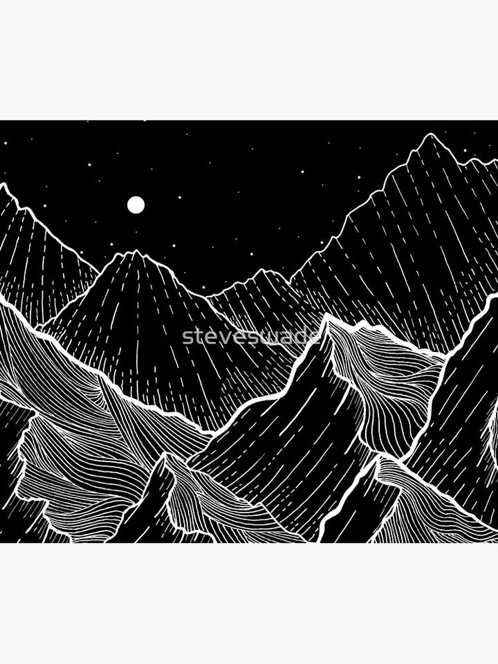 Sea Mountains Tapestry