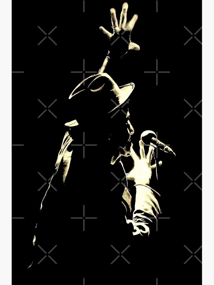Tom Waits Premium Matte Vertical Poster