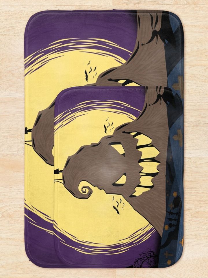 Nightmare Before Christmas Bath Mat