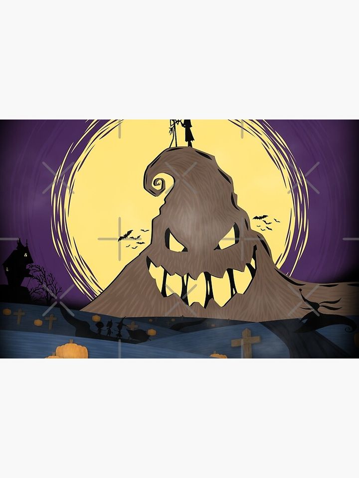 Nightmare Before Christmas Bath Mat