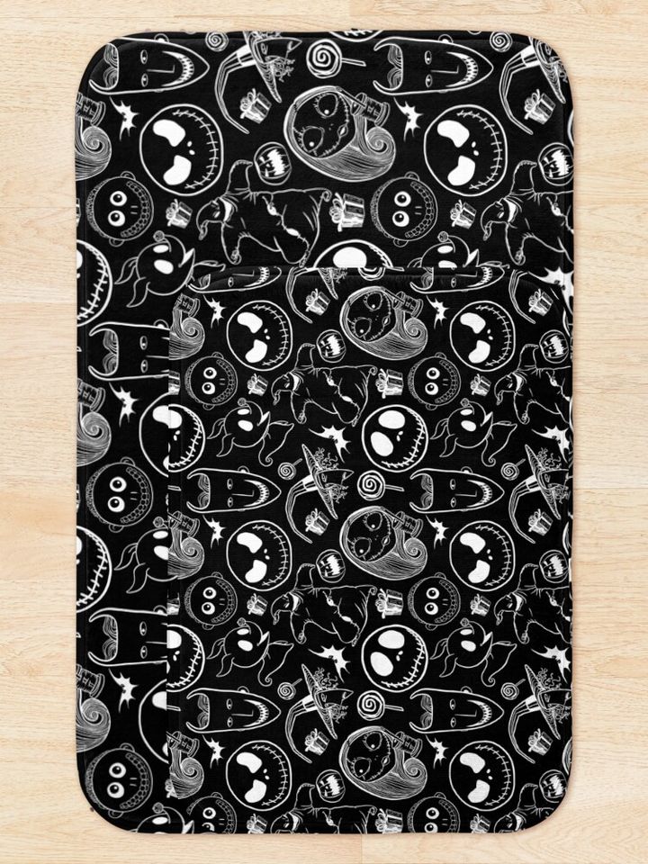 Nightmare before Christmas Bath Mat