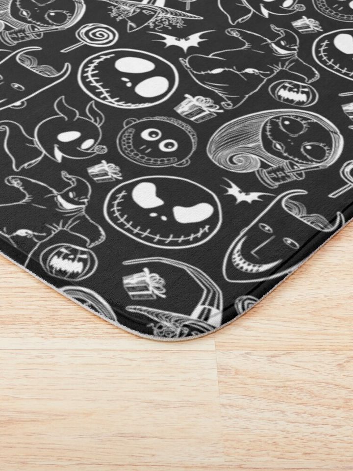 Nightmare before Christmas Bath Mat