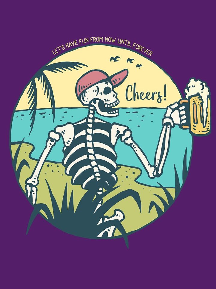 Beer International Day Cheers Skeleton Classic T-Shirt