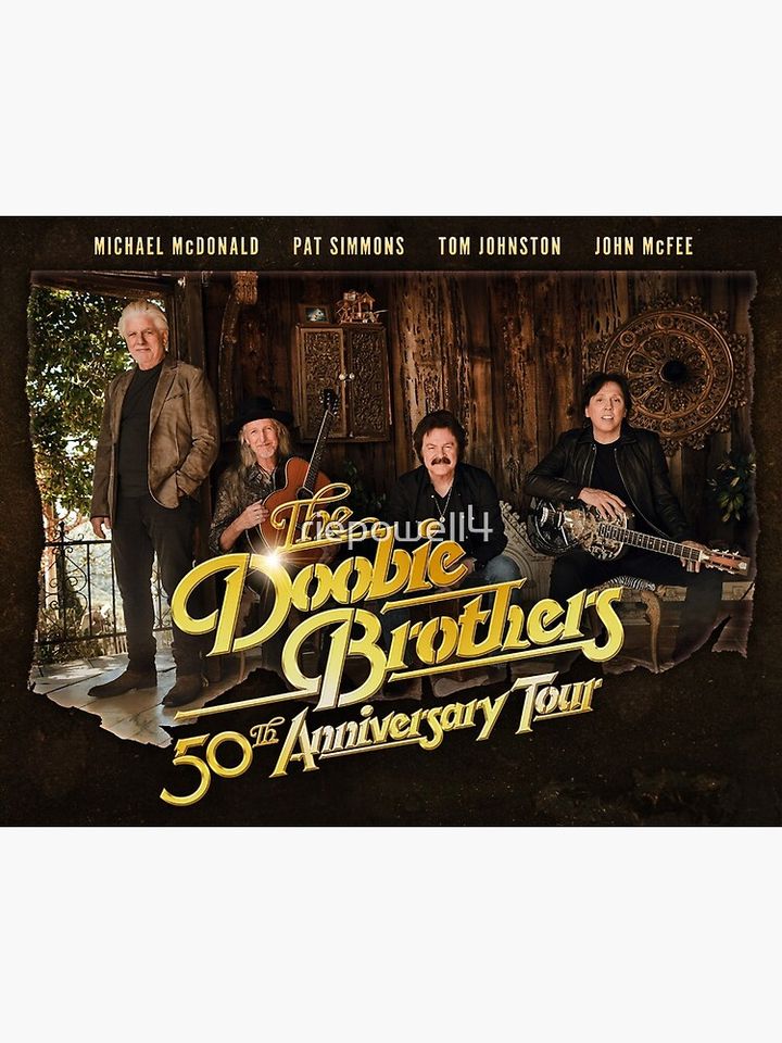 50 th anniversary doobie tour 2020 brothers menpora Premium Matte Vertical Poster