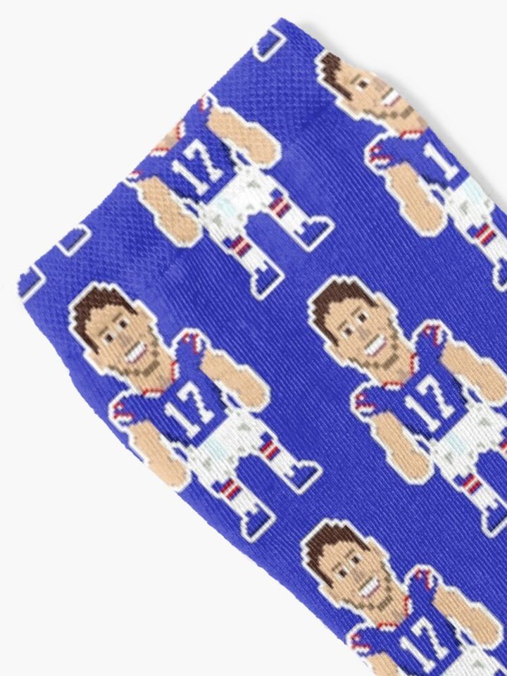 8Bit Athletes: J. Allen Socks, Gift For Fan