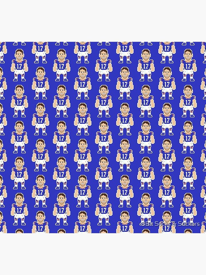 8Bit Athletes: J. Allen Socks, Gift For Fan