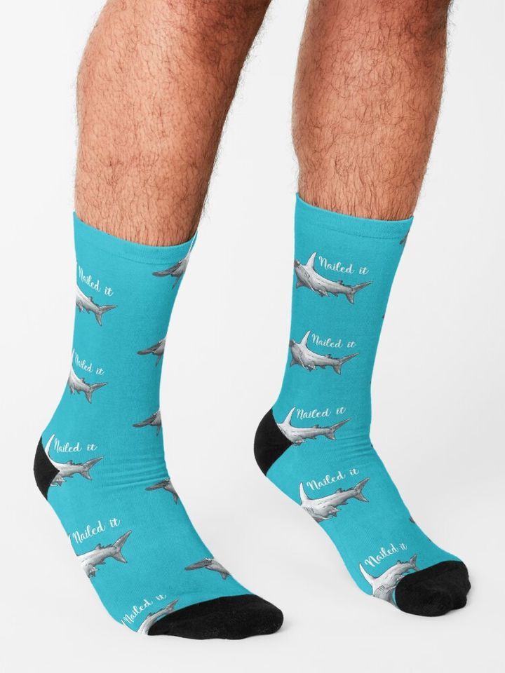 Hammerhead shark - Animal series Socks