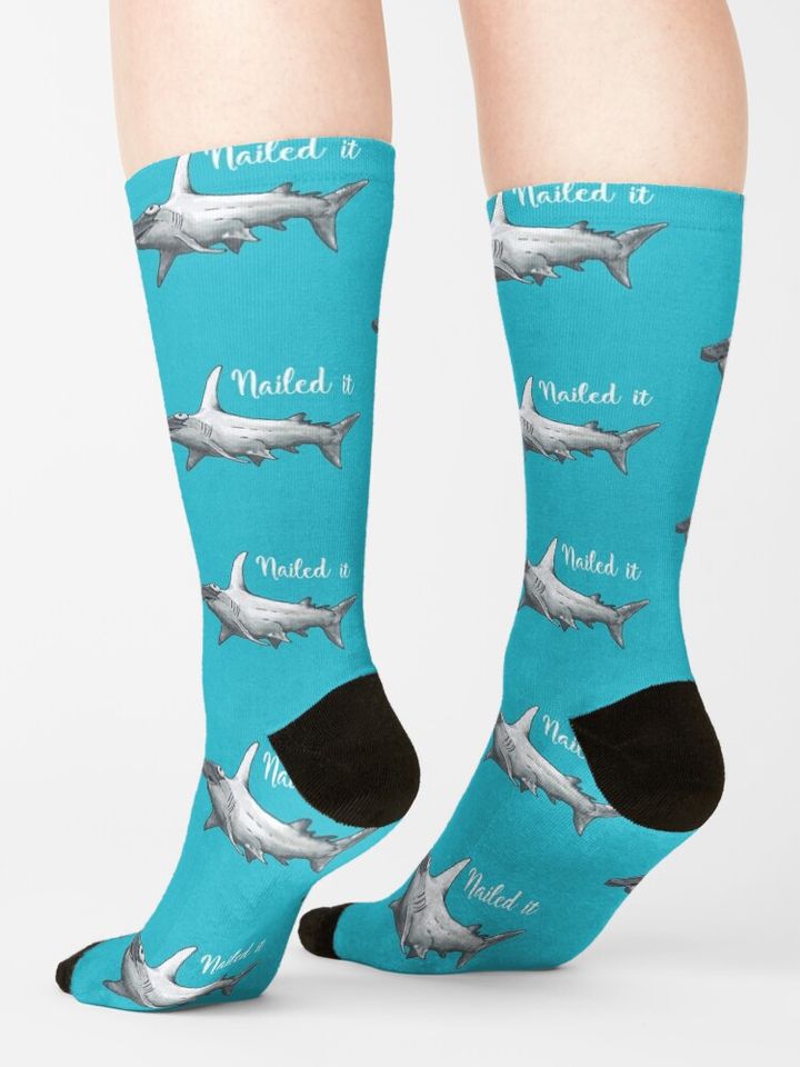 Hammerhead shark - Animal series Socks