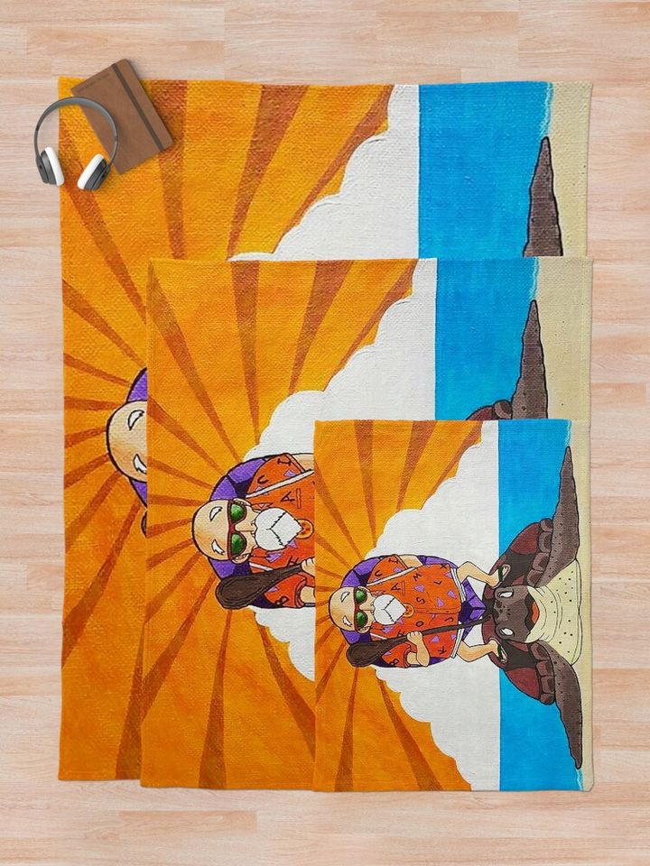 Master Roshi Throw Blanket, Gift for Fan, for All Age