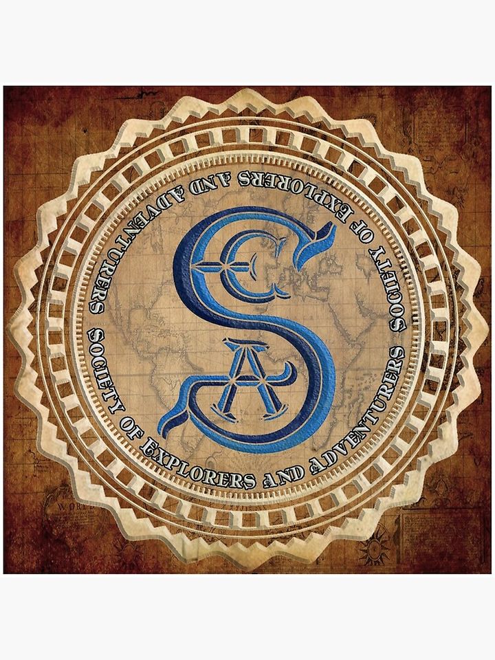 Society of Explorers and Adventurers Coasters Pillow