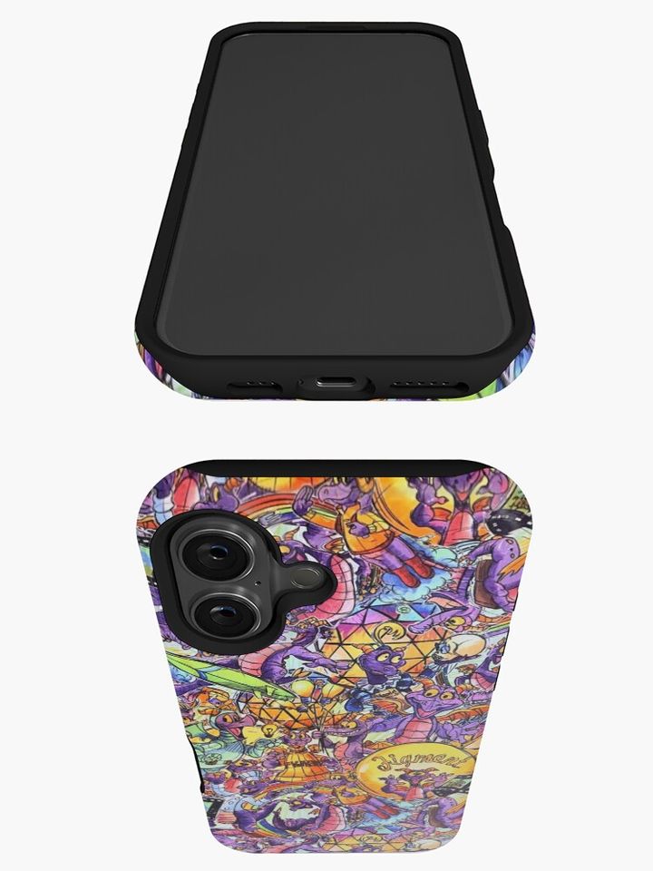 THE ORIGINAL Figment Collage iPhone Case