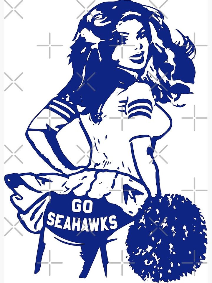 SeaHawks Vertical Poster