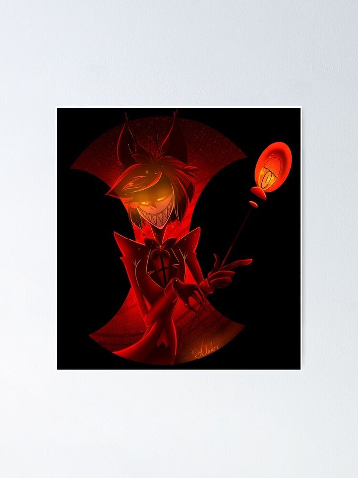 Alastor Poster Wall Print for Bedroom or Living Room