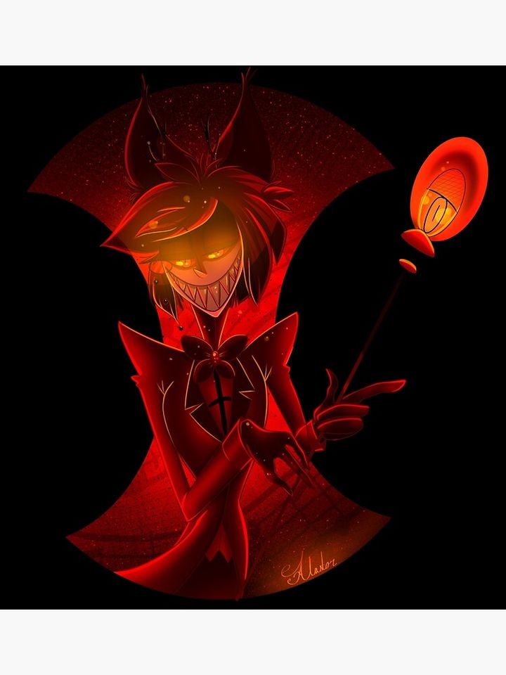 Alastor Poster Wall Print for Bedroom or Living Room
