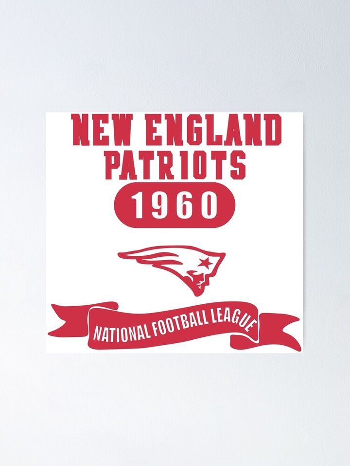 New England Patriots Premium Matte Vertical Poster