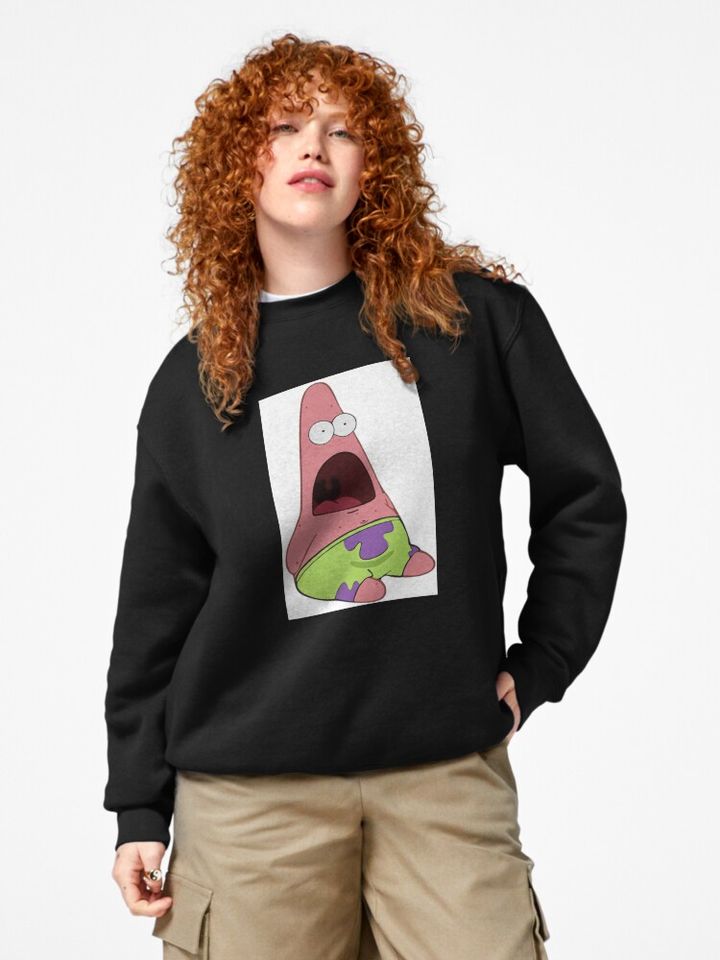Surprised Patrick Star Funny Sweatshirt