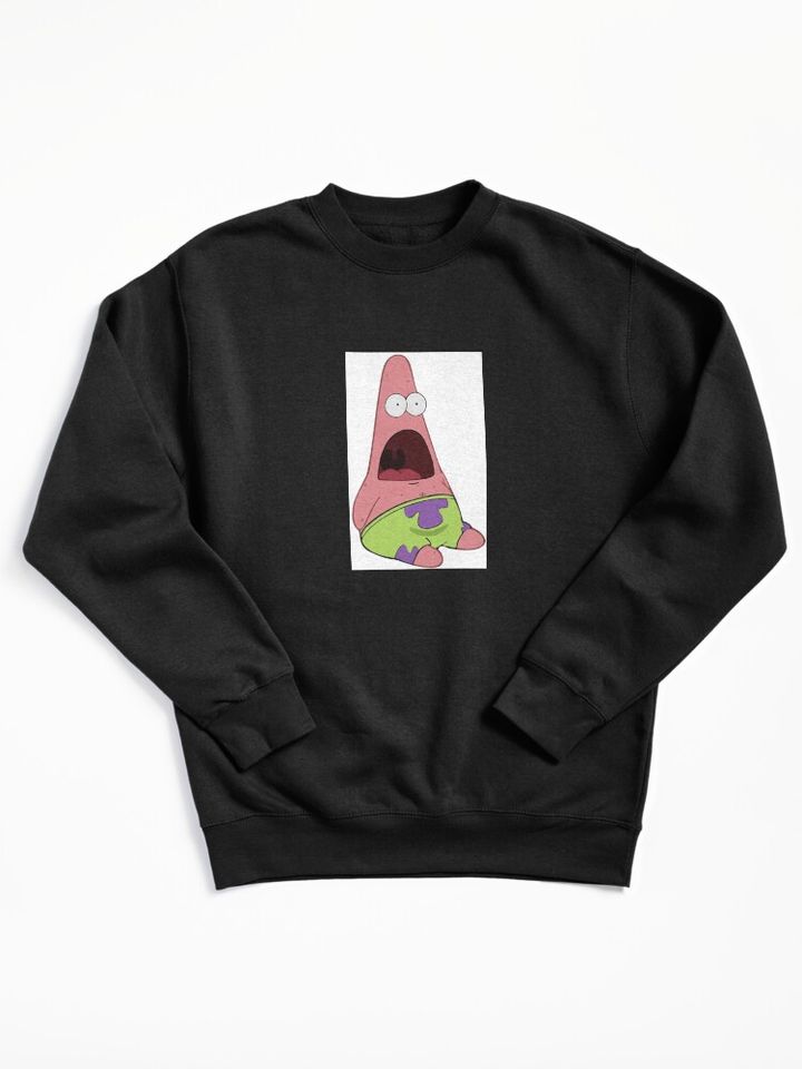 Surprised Patrick Star Funny Sweatshirt