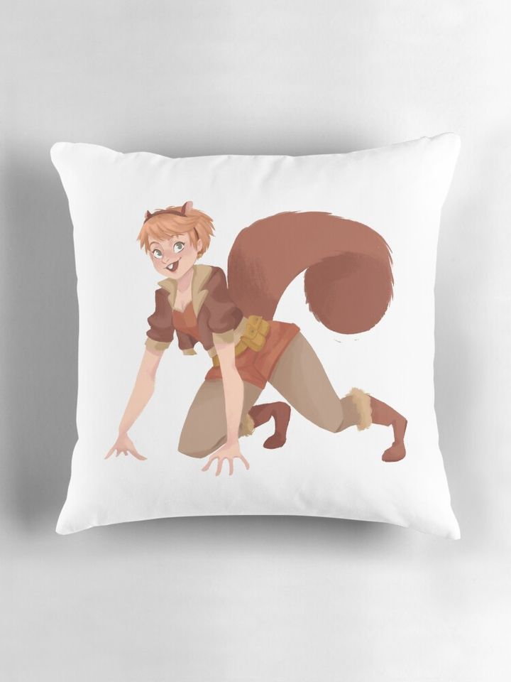 Squirrel Girl Pillow