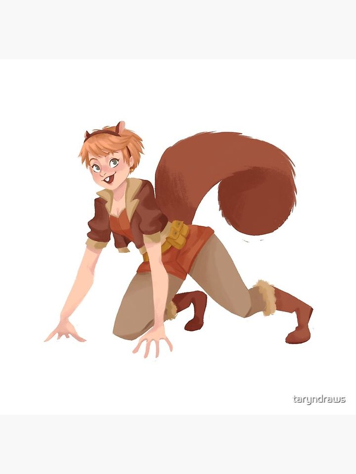 Squirrel Girl Pillow